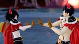 [MMD One Piece] - Female Luffy & Luffy - Koi Dance