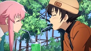 【Yuno】As soon as the sound of drowning sounded, the slashing crazy wife appeared! Future Diary remix