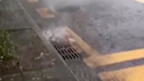Nighttime Dance Manhole Cover