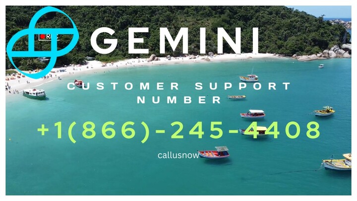 Gemini support number+1866-245-4408 ❗ Gemini Support ☎️ Call    Now ❗ Available