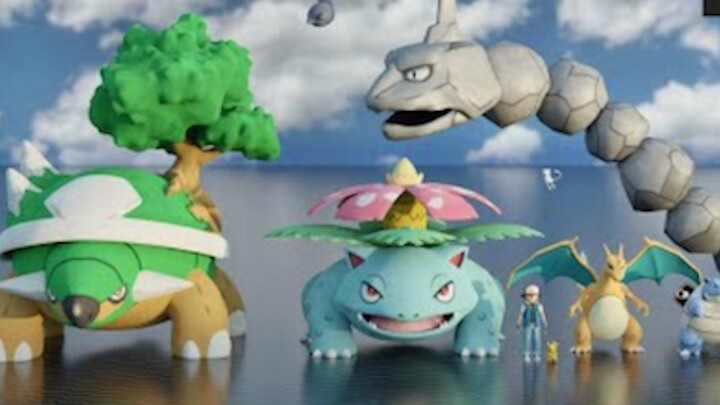 So sánh tỷ lệ và kích thước của Pokémon! Chúng đều rất dễ thương! Hóa ra lại có những Pokémon to lớn