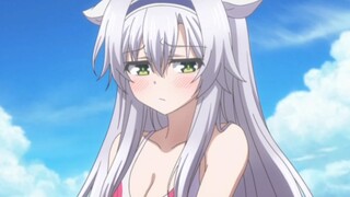 "Who can refuse a shy white-haired wife~"