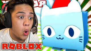 Pet Simulator X - SAWAKAS NAKUHA DIN KITA!! *FESTIVE SANTA CAT!!* - Roblox