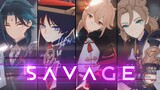 [ Genshin Impact MMD /scattered/leaf/shell]-Savage-