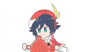 [Genshin Impact Handwritten] Fengshen Live Single Good Luck Video