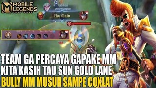 Hari gini masih percaya pake mm jadi Goldlaner monyet is best Goldlaner kita kasih coklat mm musuh