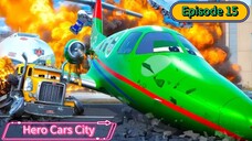 Hero Cars City (Episode 15) The Real Roger Blaster