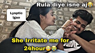 Irritating My BoyFriend *Avi For 24Hours😰 *She’s Crying 😭 @avinashbanathiavlogs