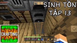 CRATING AND BUILDING SINH TỒN | Tập 13 | Nâng Cấp Ngôi Làng Dưới Lòng Đất Với Xây Căn Hầm Bí Mật..!!