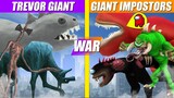 Trevor Giant vs Giant Impostors Turf War | SPORE