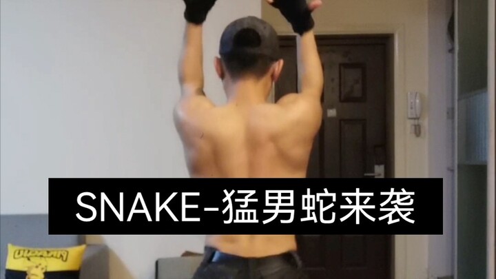 【拉多】猛男蛇来袭！999《SNAKE》翻跳。只能说小婷妹子刚住哇