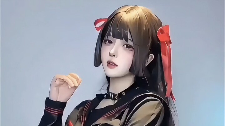 JK黑发红瞳～谁不爱～