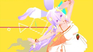 【mmd di gi charat】うさだあかりでbrand new world