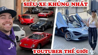 Sức Mạnh Đáng Sợ 10 Siêu Xe Của Youtuber Khủng Nhất Thế Giới Hiện Nay