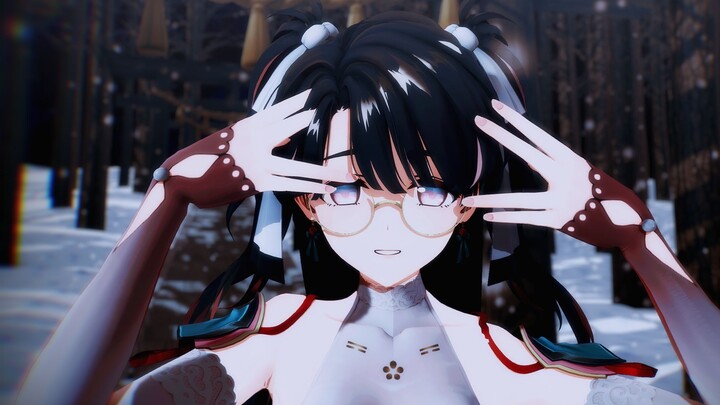 Very good glasses girl, I transformed directly