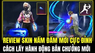 [FreeFire] Review Skin Nấm Đấm Mới Cực Đỉnh - Nấm Đấm Tia Chớp , Cách Lấy Hành Động Bắn Chưởng Mới