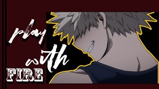 My Hero Academia, the boy who plays with fire.