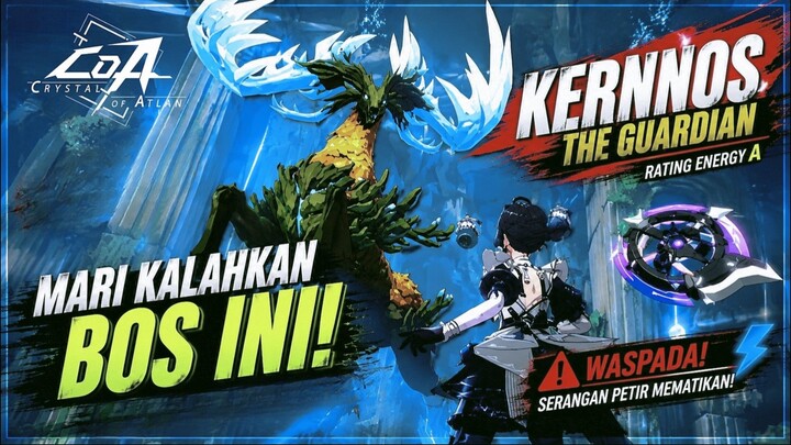 🎮 Pertama Kali Melawan Kernnos the Guardian di Crystal of Atlan
