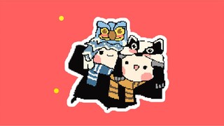 [Harry Potter: Magic Awakening | Court Hat Shake] Badger, badger, eagle, come and stick with me~