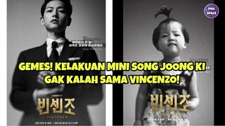 KELAKUAN MINI SONG JOONG KI GAK KALAH SAMA VINCENZO! FOTONYA BIKIN GEMES‼️