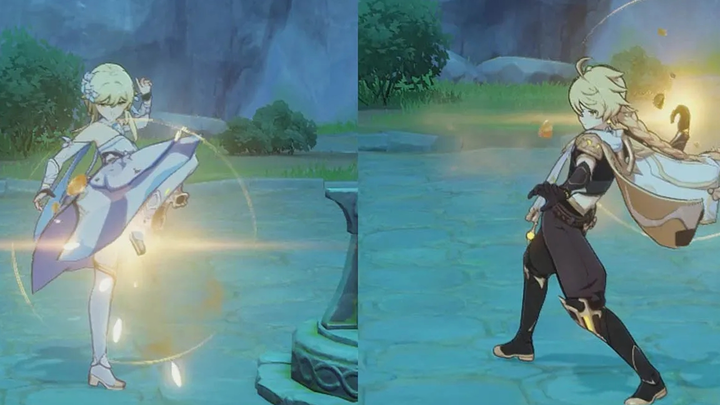 [Genshin Impact] Sora's combat style comparison