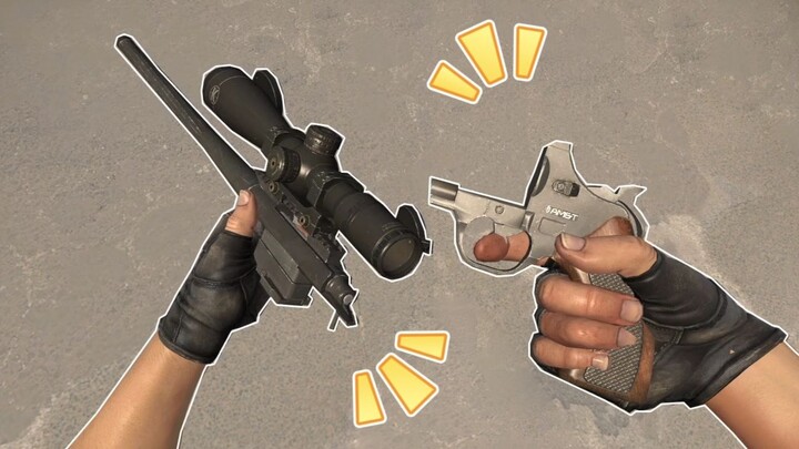 [Evil God] broke Big Brother's gun, so this is the only way...
