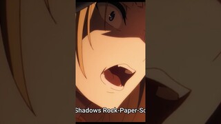 Seven Shadows Rock Paper Scissors - Eminence in Shadow #shorts