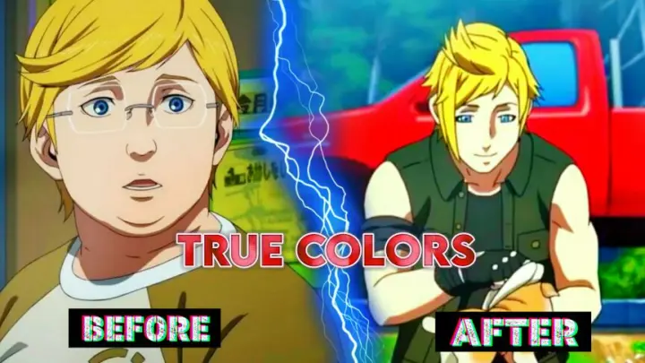 A Chubby Man Glowsup and Transform into Handsome Guy | AMV True Colours
