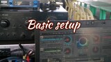 tugtog sa plaza / basic sound setup / sakura 737 /