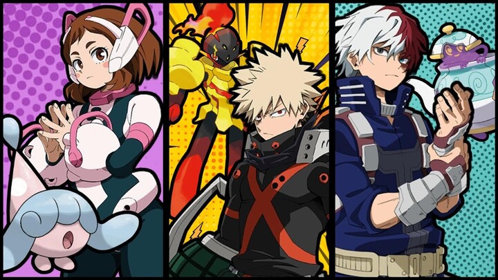 My Hero Academia Characters As Pokemon Trainers? | Izuku Midoriya's Pokemon Team!