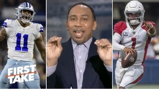 FIRST TAKE | Stephen A. compares Micah Parsons vs. Kyler Murray - Week 17: Cardinals at Cowboys