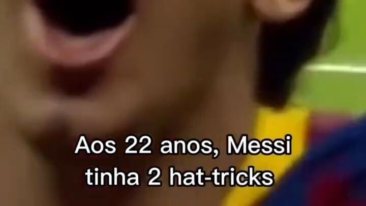 Quantos hat-tricks eles tinham aos 22 anos?