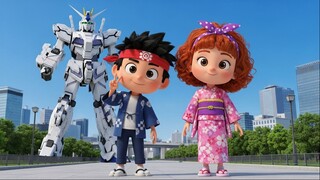 Tokyo Adventure with Kayrahan & Alara | Kids Travel Fun in Japan #japan #tokyo #kidsvideo #nursery