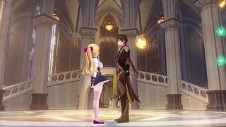 The limited-edition lady of Takamiya holds a wedding ceremony with rainbow 3D