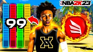 MIKEY WILLIAMS BUILD is UNSTOPPABLE at the PARK in NBA2K23