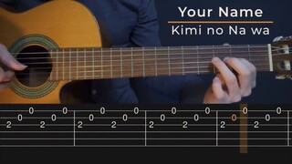 Guitar Cover Your Name : Kimi No Na Wa 💮