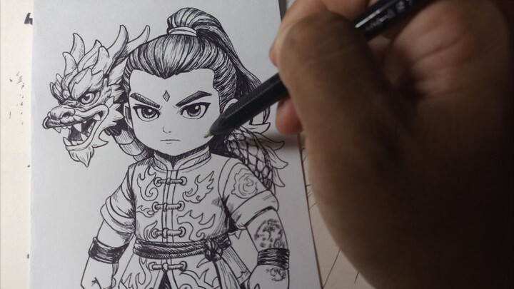 chibi Chou Dragon boy MLBB
