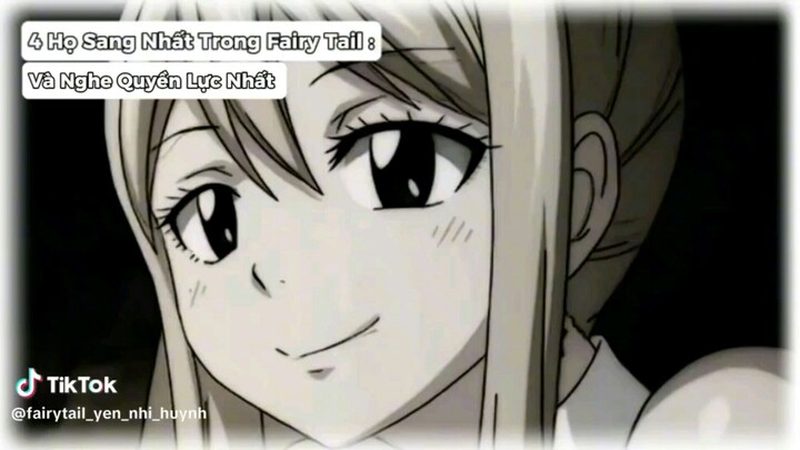 4 họ sang nhất Fairy tail