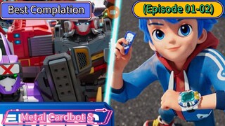 Metal Cardbot S (Episode 01-02) Best Complation (25 Menit)