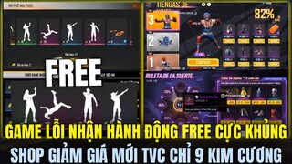 Game Đang Bị Lỗi Đổi Hành Động FREE Cực Khủng - Shop Giảm Giá Bán TVC Và Đồ Vịt Vàng 9 KC |Free Fire