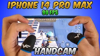 iPhone 14 Pro Max Gameplay (Handcam) PUBG Mobile/BGMI 5 Finger Claw Full Gyroscope