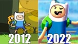 Evolution of Adventure Time Games [2012-2022]