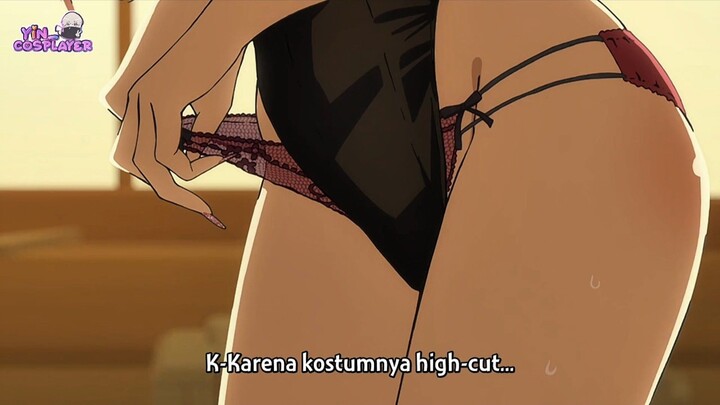 ANIME 18+‼️🔞 KETIKA MARIN MENGGODA GOJO DENGAN TUBUHNYA🔞‼️