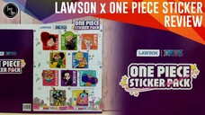 [ REVIEW ] Lawson x One Piece ワンピース Sticker Pack - Luffy ルフィ Nami ナミ Zoro ゾロ Sanji サンジ Usopp ウソップ