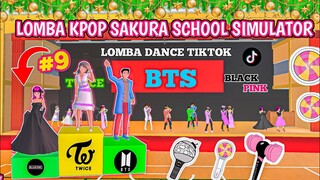 LOMBA DANCE KPOP DI SAKURA SCHOOL SIMULATOR!! PART 9 - KUMPULAN LIKE/TIK TOK SAKURA SCHOOL SIMULATOR