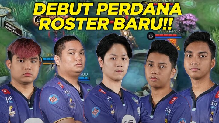 Match Perdana Roster Baru EVOS Legends! - EVOS vs BTR Match 1 MPL Season 9