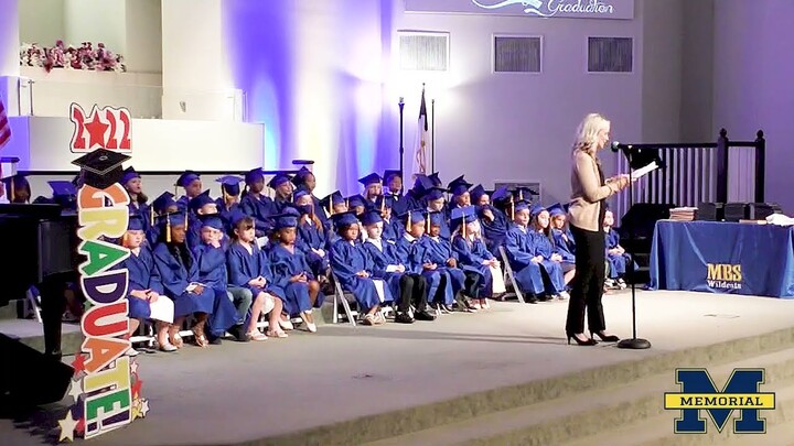 MBS Kindergarten Graduation Speech by Cynthia Sellers
