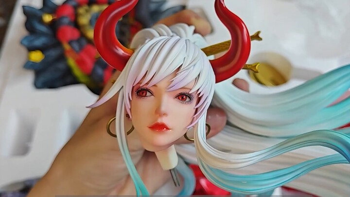 [PCS Model/Fans unboxing feedback] 1/4 Dragon Studio "One Piece" Wano Country Yamato GK Statue PCS S