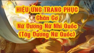 Hiệu Ứng Trang Phục Chân Cơ Tây Vương Nữ Quốc | Lady Zhen Queen Of Womenland | Honor Of Kings Global