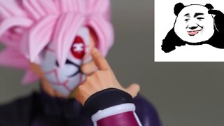 [Congcong's review video] The third mission Black Goku, Super Saiyan Rose/Pink [Ichibanshou Super Dr